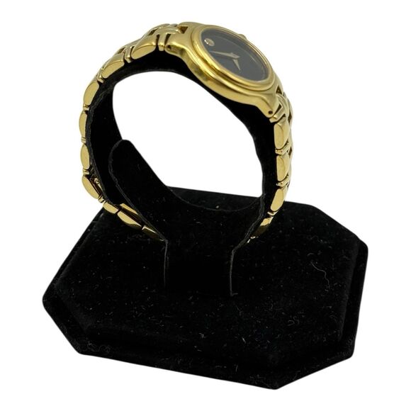 Women Vintage Movado Museum Olympian Watch 88.A1.827.2 Gold Steel Case Swiss main image 6